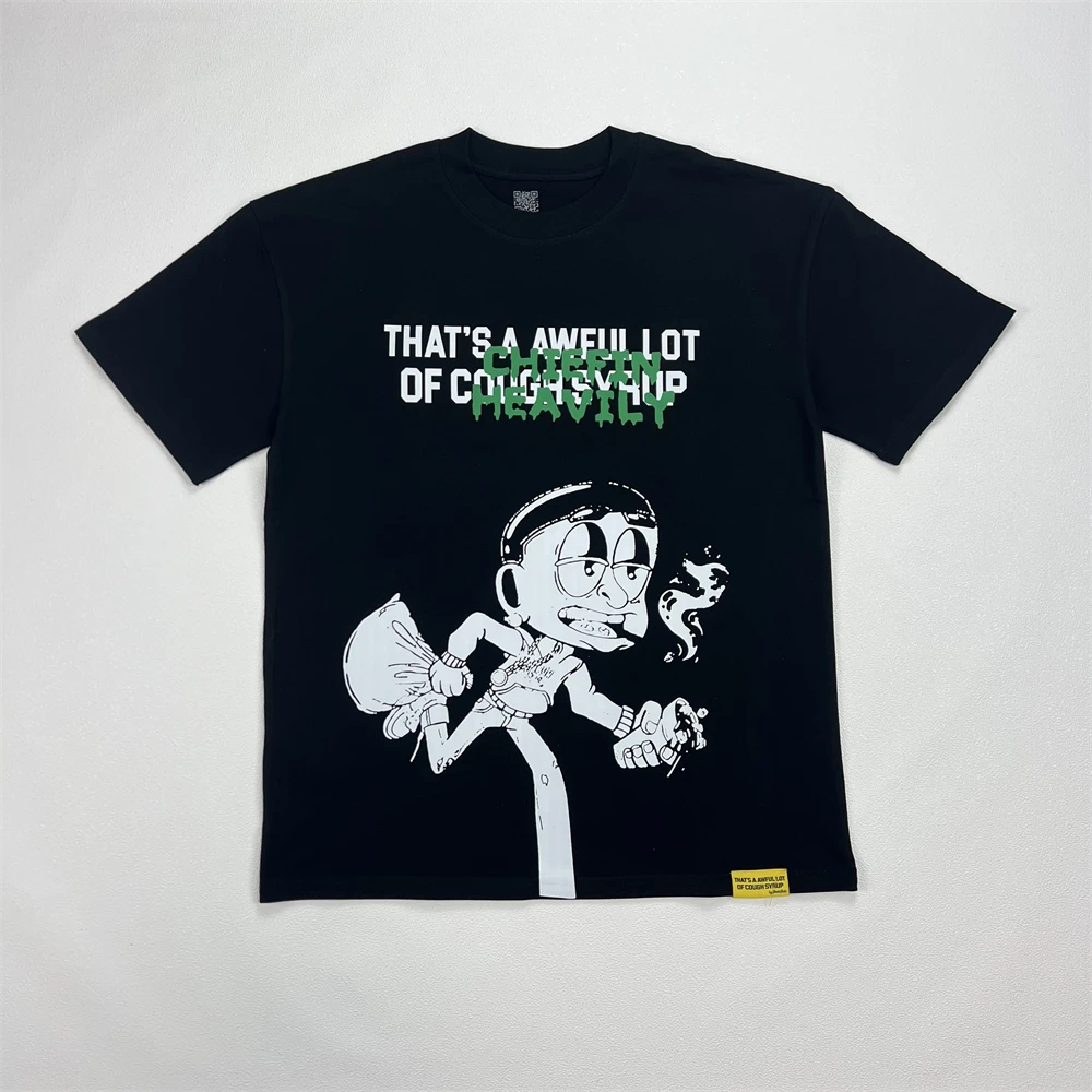 

New That's A Awful Lot of Cough Syrup T-shirt Men Women Cartoon Boy Print Tops Tee T Shirt