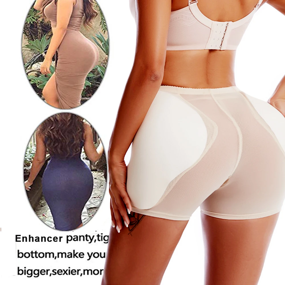 Big Ass Sponge Padded Panty Sexy Butt Lifter Fake Ass Booty Hip Enhancer Waist Trainer Control Panties Pads Buttocks Body Shaper