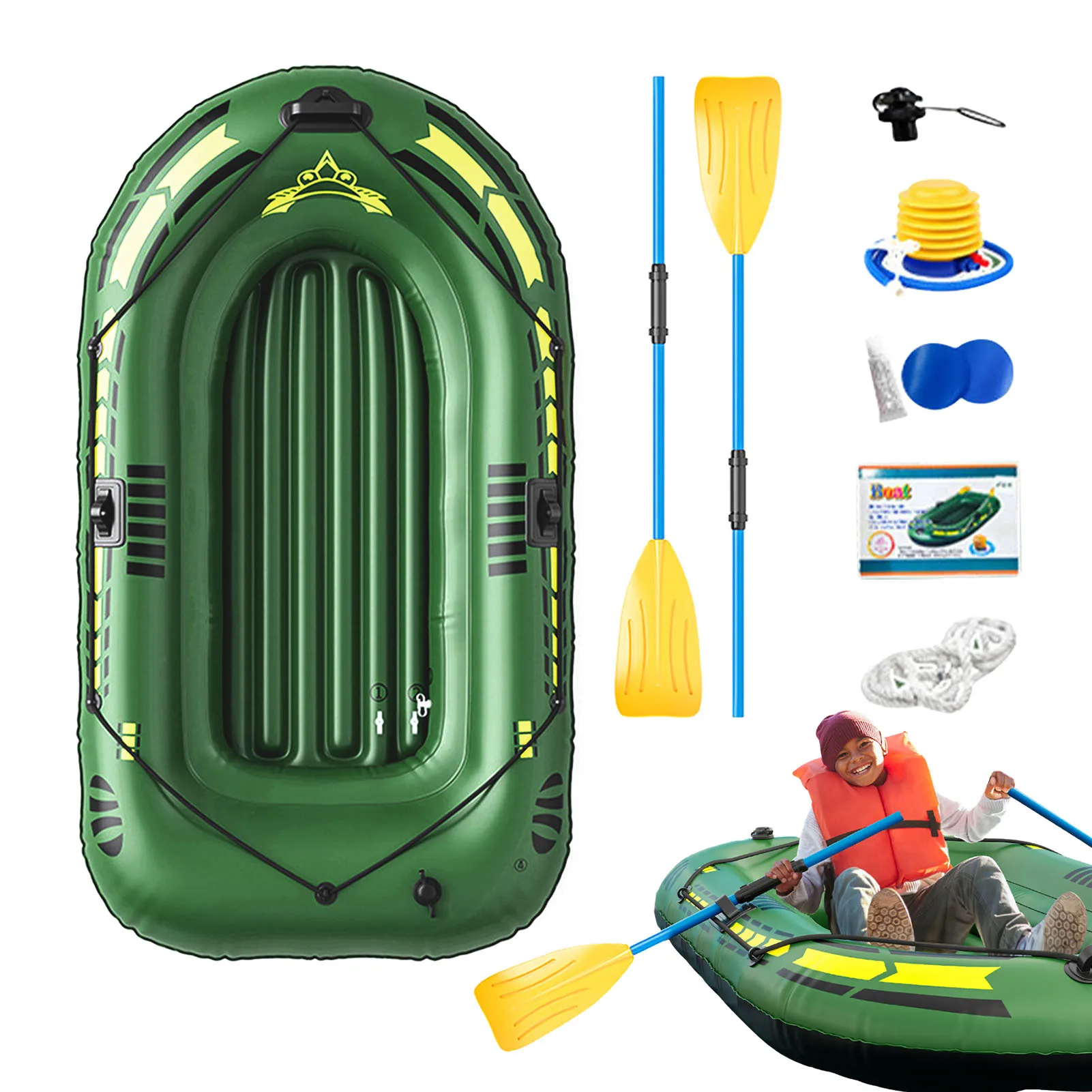 Inflatable Fishing Kayak Boat 2