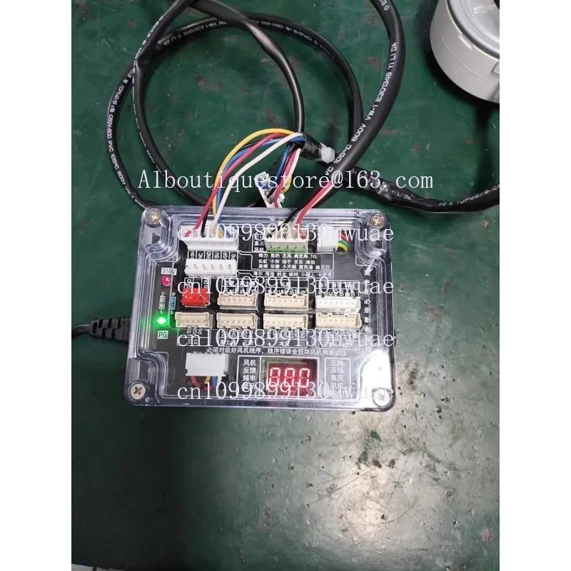 Air Conditioner 3-Wire/5-Wire DC Fan Motor Tester – Short-Circuit Protection, Speed Adjustment for HVAC Motor Diagnostics