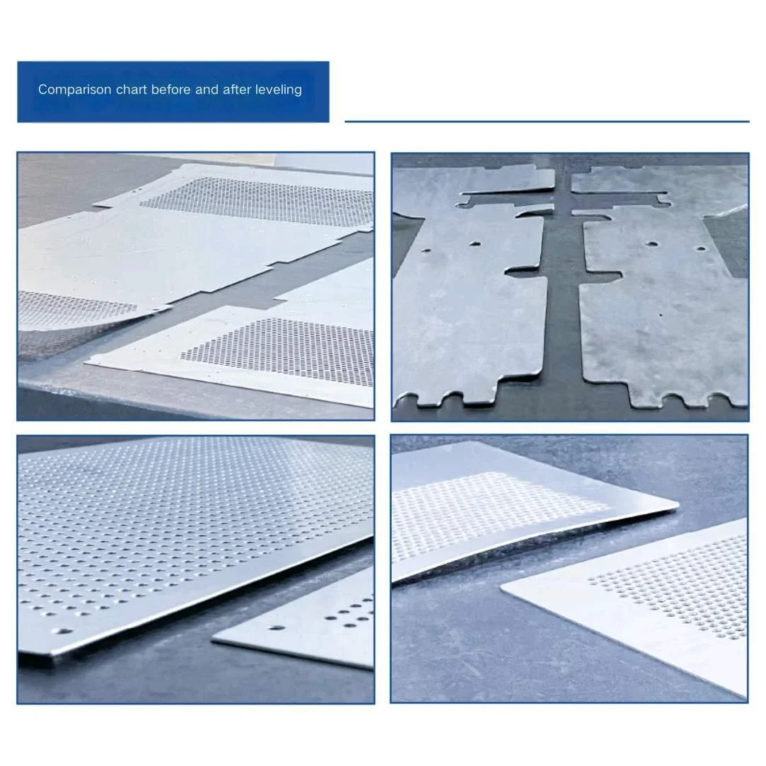 Alisador eletro-hidráulico servo de chapa metálica