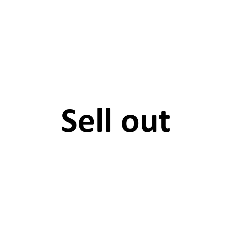 The product is sold out, and all options are unavailable