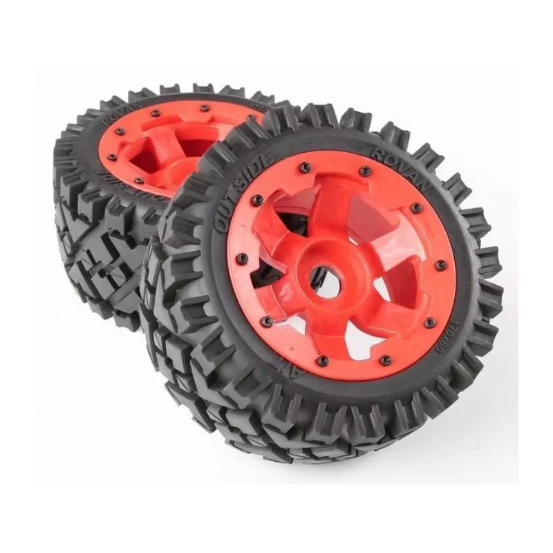 1/5 Baja 5B roue arrière en Nylon tout Terrain jeu de pneus 170*80mm