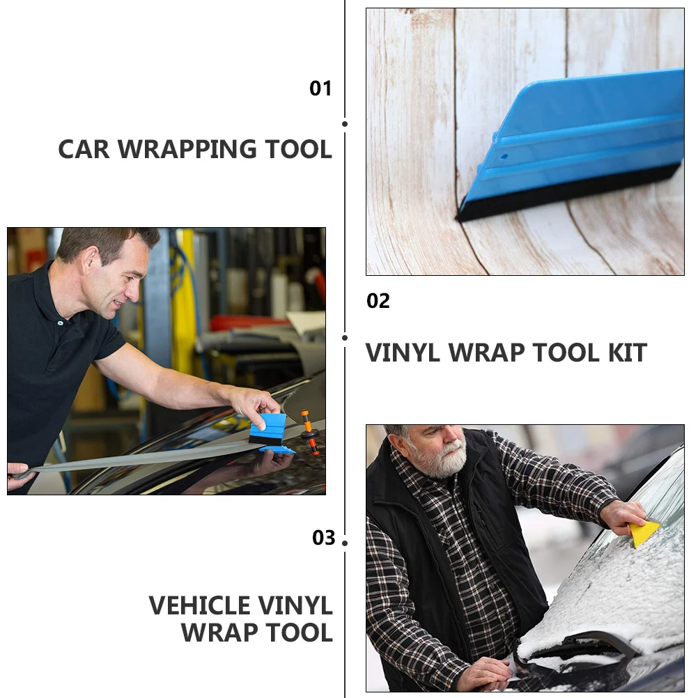 Professional Car Vinyl Wrap Tool Kit for Vehicle Window Tint Film Application Complete Car Wrapping Tool Set for DIY Projects