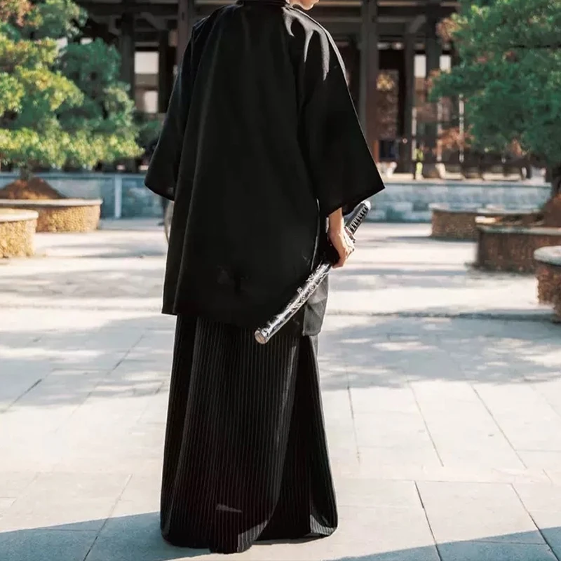 Haori Samouraï Traditionnel Homme – Kimono – photo 12