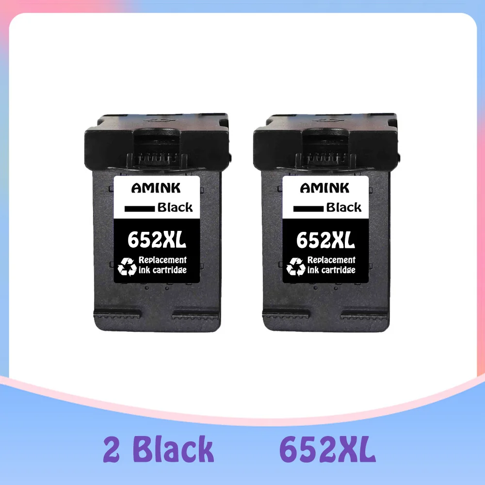 652XL kartrid tinta kompatibel untuk HP 652 Deskjet 1115 1118 2135 2136 2138 3635 3636 3835 4535 2675 2676 2677