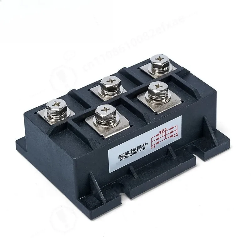 Three‑Phase Generator Rectifier Module MDS80A 100A 150A 200A Diode Rectifier Bridge Replacement Repair Accessory