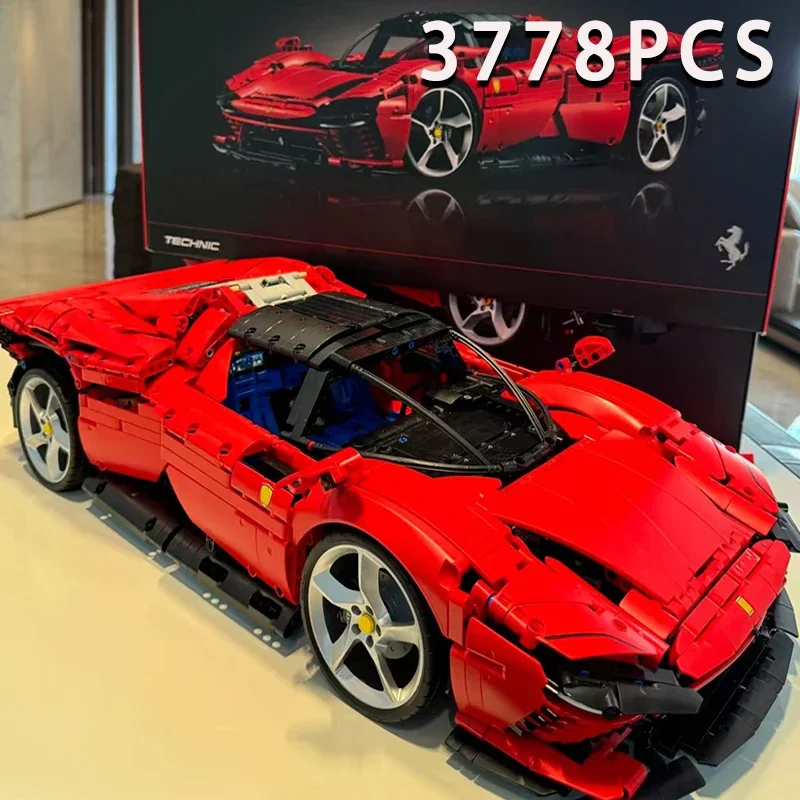 

Новый 3778 шт., технология, серия автомобилей SP3, модель суперкара, строительные блоки, механическая сборка, игрушки для взрослых и детей, рождественские подарки