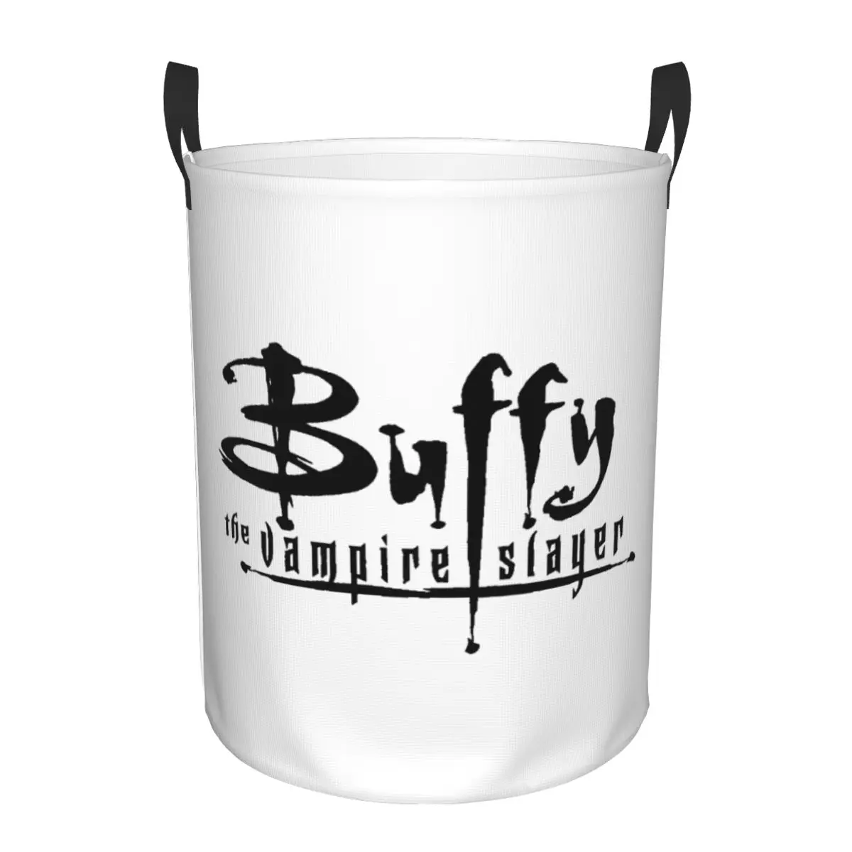 Buffy The Vampires Slayer Laundry Basket Collapsible TV Show Baby Hamper for Nursery Toys Organizer Storage Bins