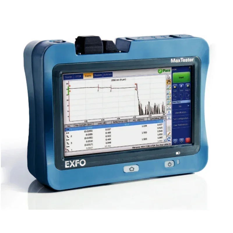 Original EXFO optical time-domain reflectometer OTDR exfo710B715B720C730 fiber optic cable loss