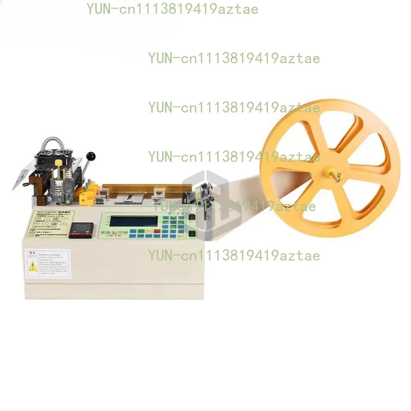 Automatic Dovetail Textile Machinery Ribbon Cutting Machine V Shaped Ribbon Tail