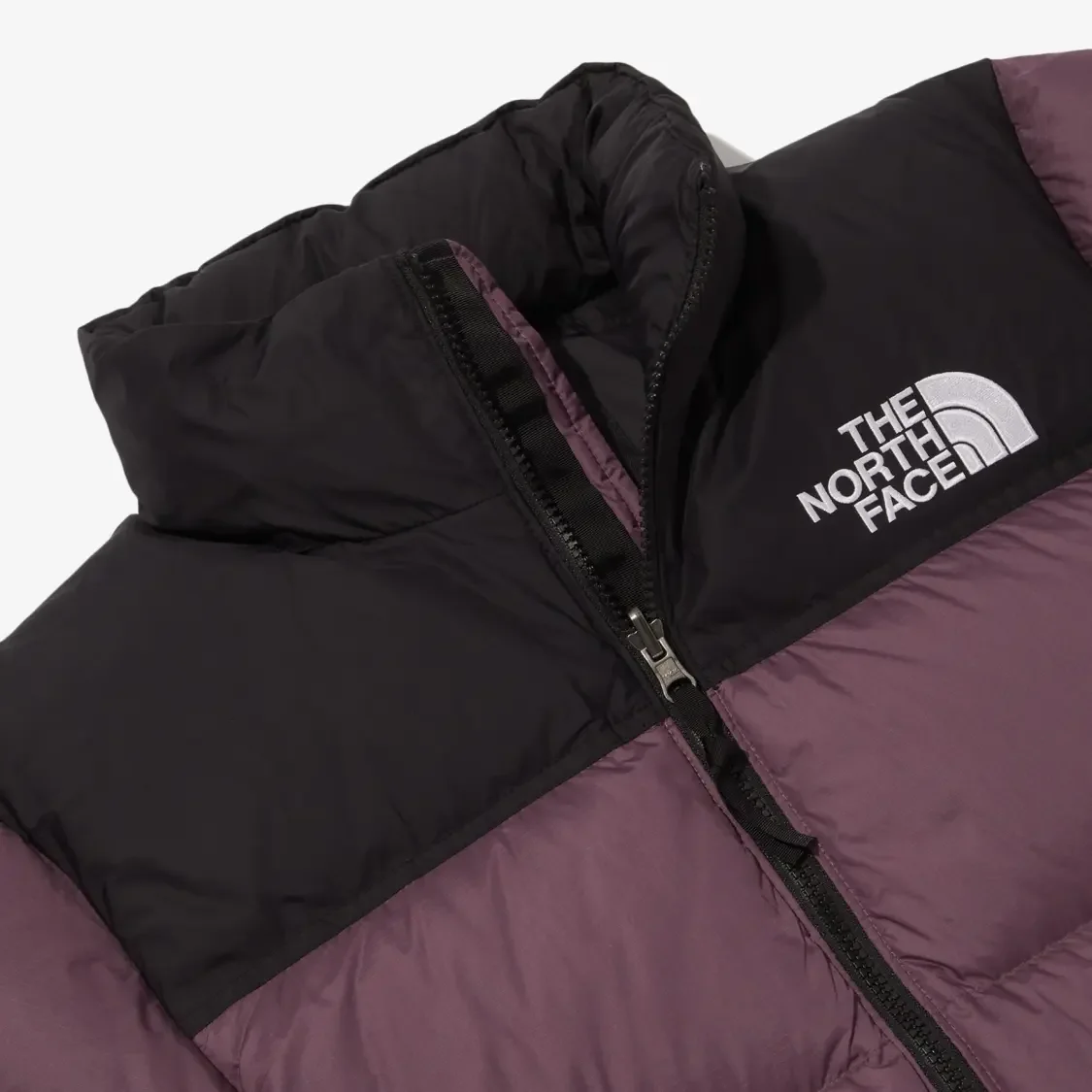 THE NORTH FACE 1996 Series Women Loose Fit Hooded Warm Full Zip Down Jacket Gray Lavender Winter Outdoor Outerwear NJ1DQ80C