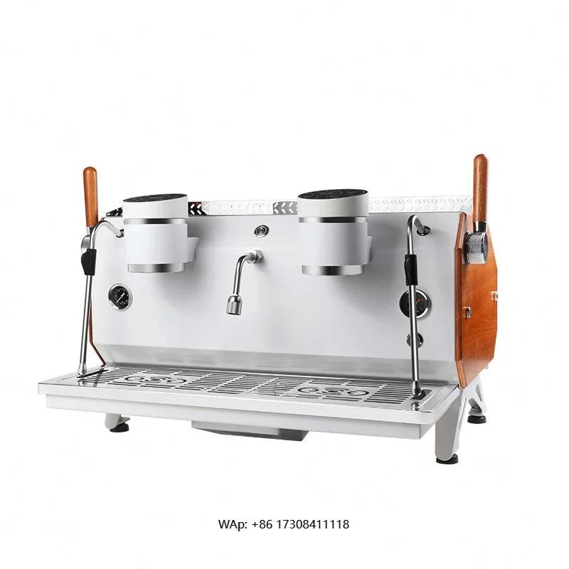 

All-In-One Home/Commercial Espresso Type Coffee Machine Single/Double Head with Milk Froth Semi-Automatic New Condition