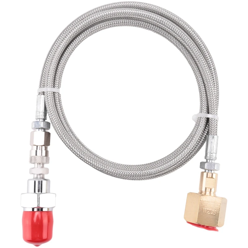 CO2-adapter hogedrukslang voor Blue Home watercarbonators CO2-overdracht 1,5 M overdrachtslang-A13G