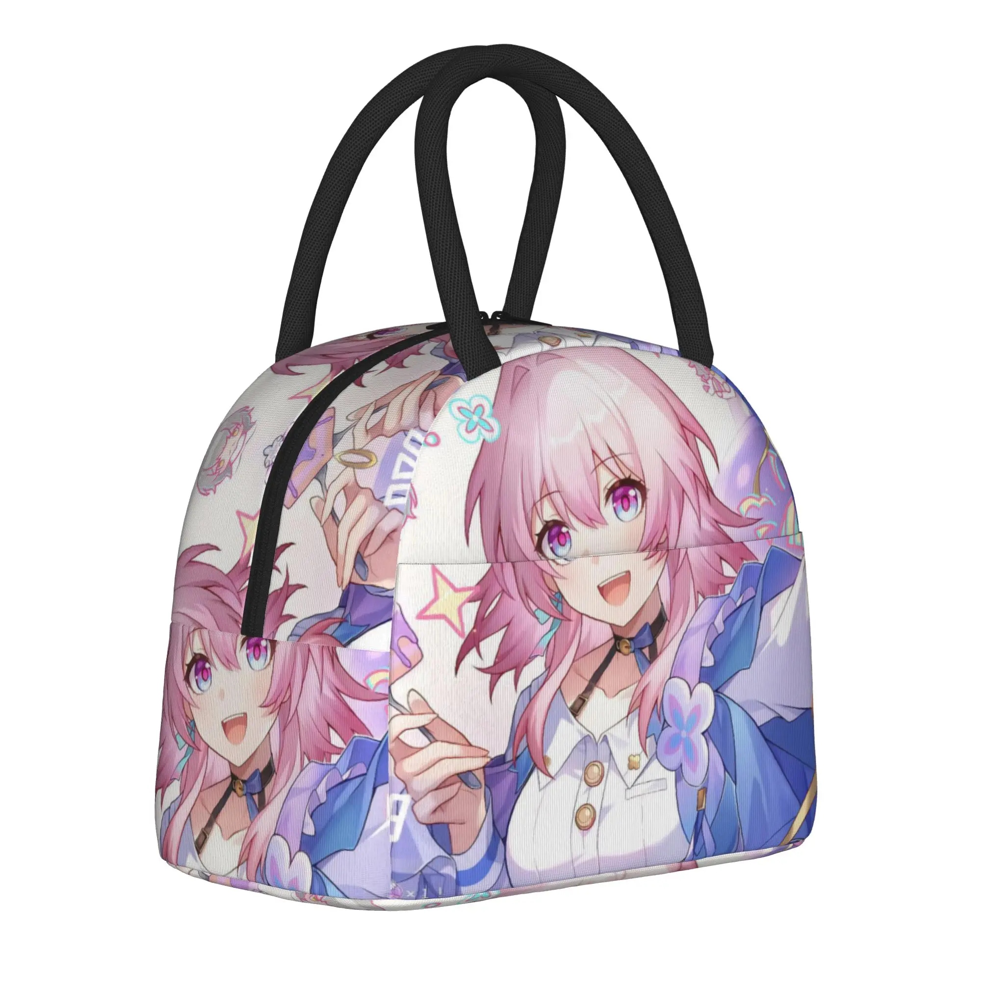 Insulated Lunch Bags Honkai Star Rail Product  Storage Food Box Ins Style Thermal Cooler Bento Box For School