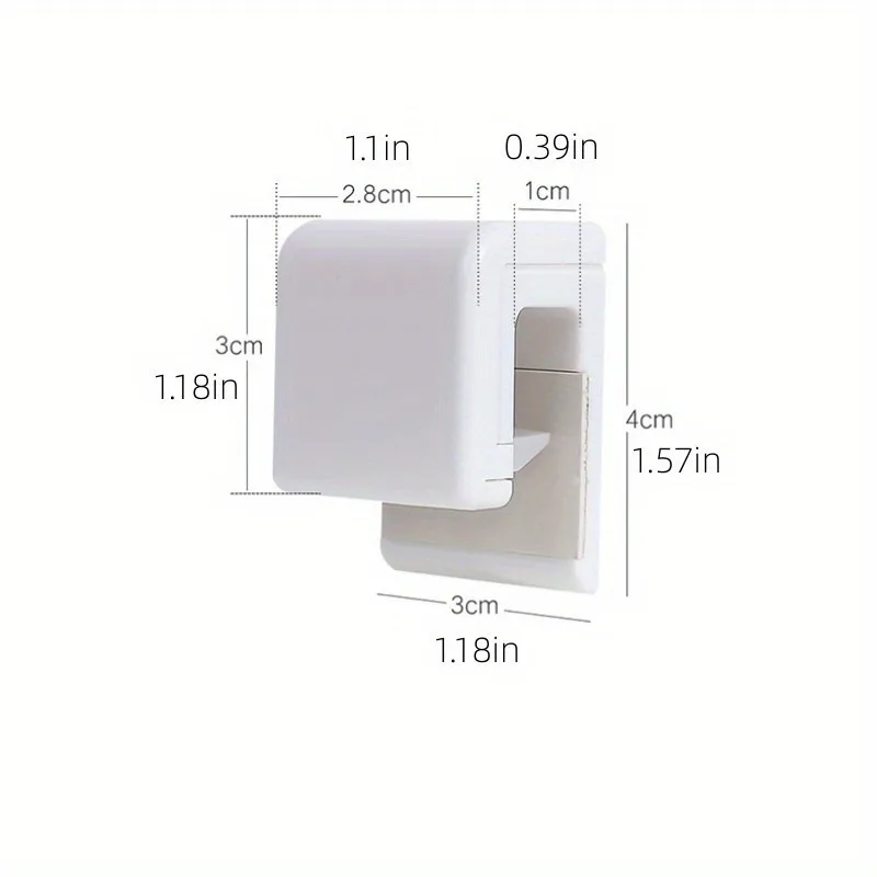 Punch-free Toothbrush Holder Wall-mounted Toothpaste Holder Storage Rack Holders Organizer Bathroom Accessories image 5