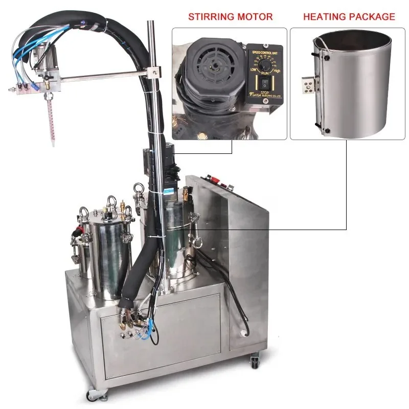 LED Strip Epoxy Potting Machine Automatic Glue Dispenser & Potting Equipment