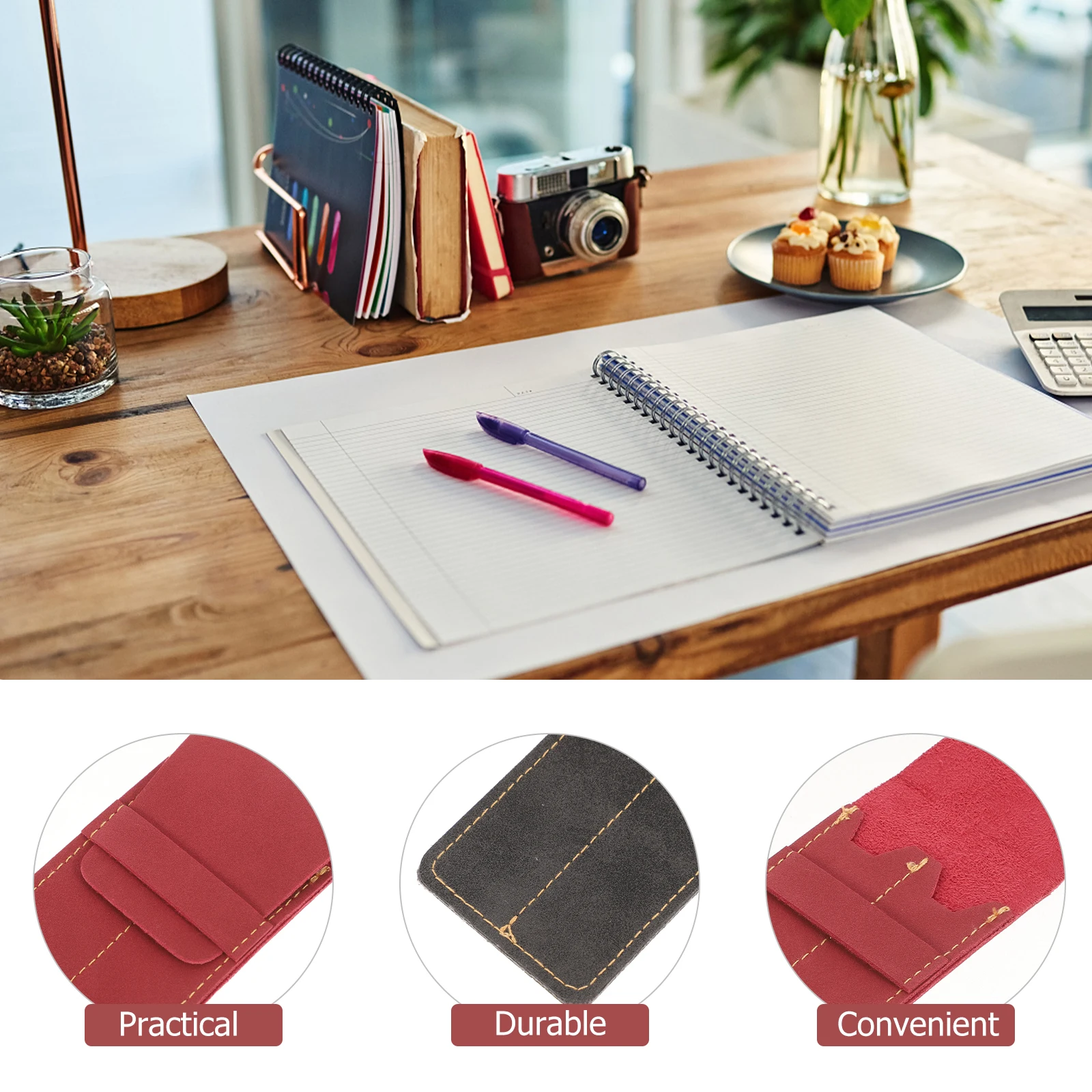 

Pouch for Pen Case Ballpoint Fountain Pocket Protector Stylus Holder Sleeve Light