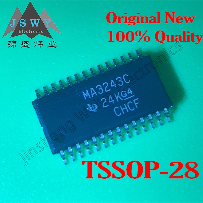 5~10PCS MAX3243CPWR MAX3223CPWR Silkscreen MA3243C MA3222C SMD TSSOP28 TSSOP20 Driver Transceiver IC 100% Brand New Shipping