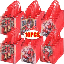 Christmas Gift Bags Non-woven HandBags Merry Christmas Decoration Xmas Gift Present Wrapping Bags New Year Party Decoration