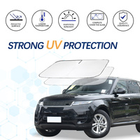 Windshield Sun Shade For Land Rover Range Rover Sport L494 L320 L461 Sunshade Sun Visor Protector Foldable Blocks UV Rays