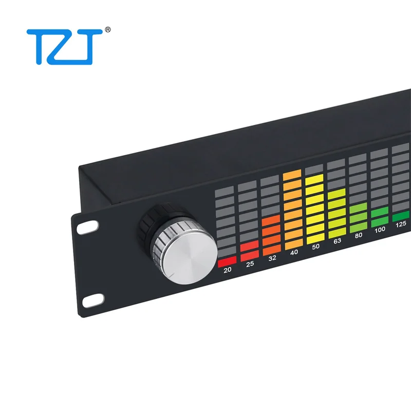 Tzt 31-band Music Spectrum Display 15-band Digital Equalizer พร้อมรีโมทสำหรับประสิทธิภาพ KTV เวทีบ้าน