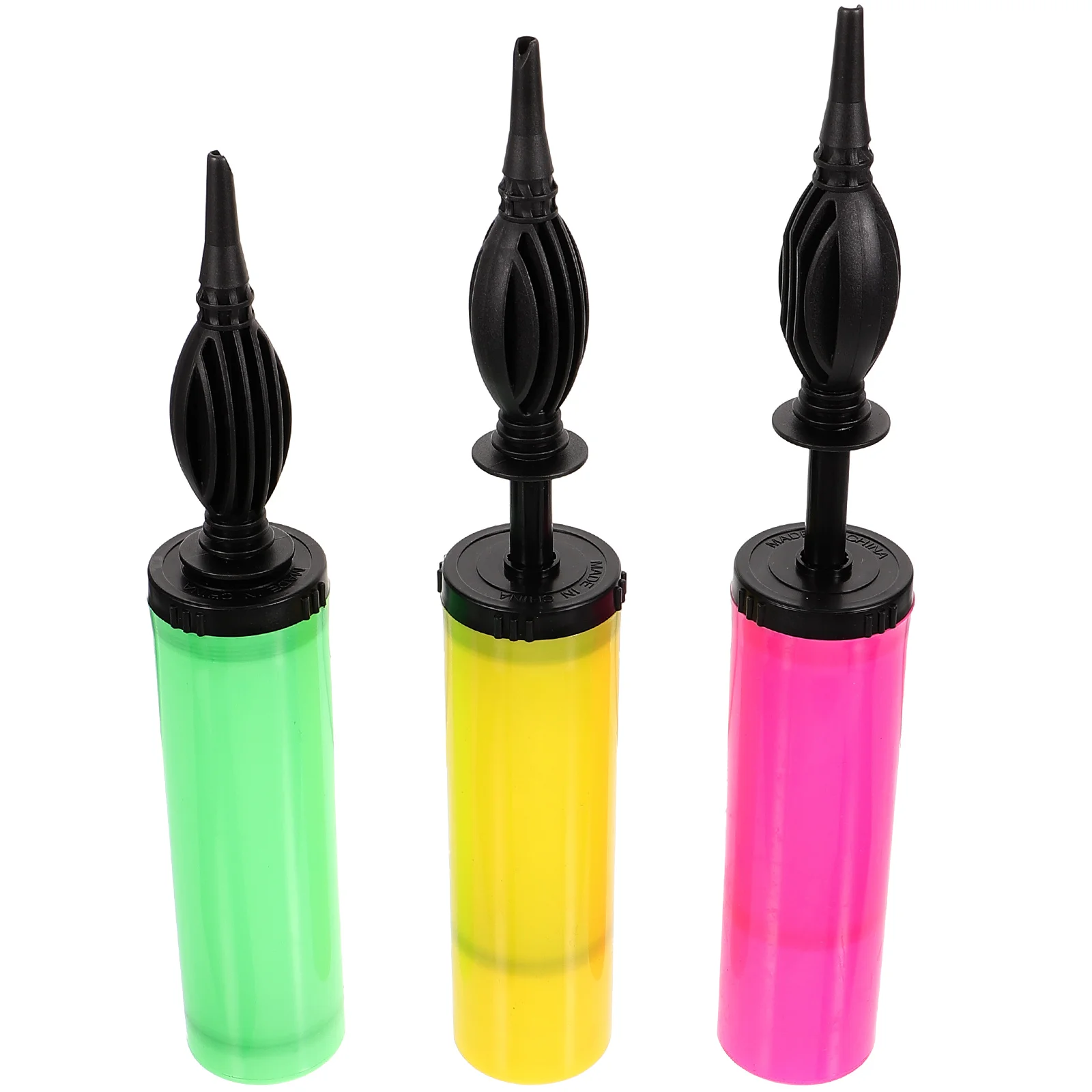 

3PCS Manual Air Pump Portable for Balloon Basketball Small Handheld Inflator Random Color Durable Environmental Protection