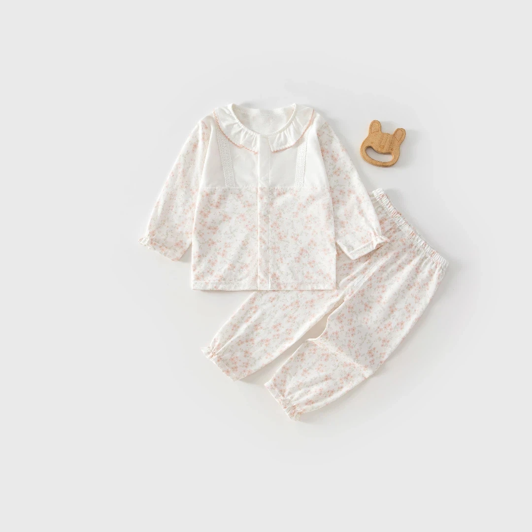 

Newborn Baby Clothes, Summer Outing Clothes, Baby Girl Home Set, Newborn Spring Clothes, Children's Pajamas, All Cotton