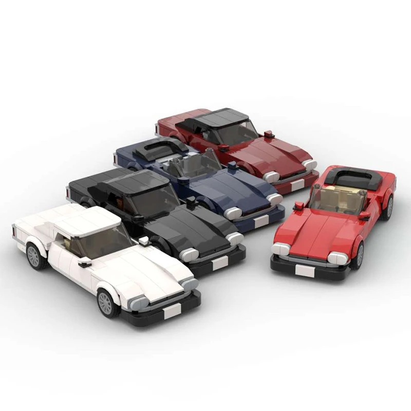 

1191pcs MOC Jaguar XJ-S City Champion Supercar Building Blocks Christmas Gift idea Holiday Time-Killing Challenge Set