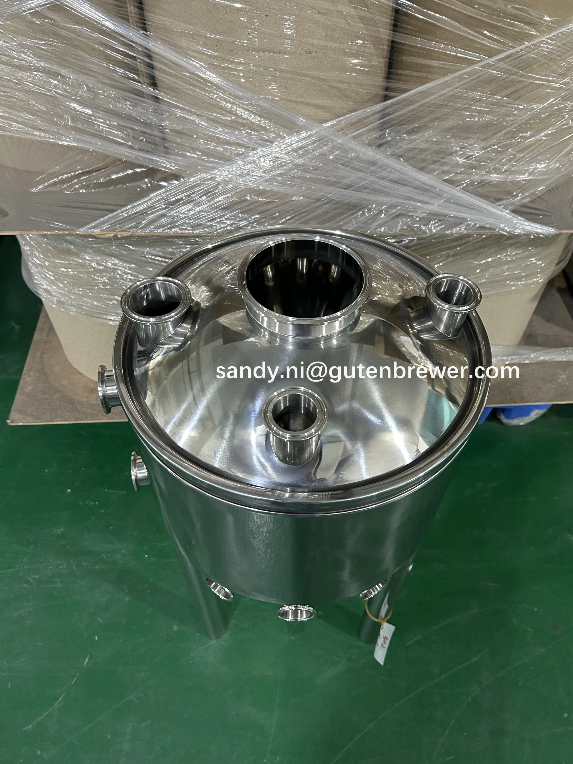 30L 55L 75L 105L مخروطي التخمير البيرة معدات مصنع الجعة الضغط تخمير تخمير البيرة خزان تخمير البيرة المعدات