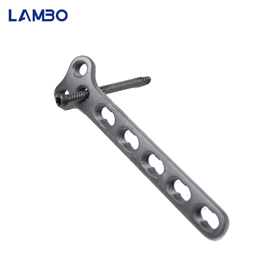

Titanium T Type Locking Plate for Pet, Veterinary Orthopedics Implant, Surgical Instruments, Pet Products, 2.0/2.4/2.7/3.5mm