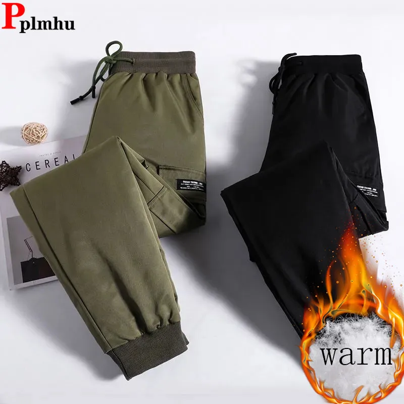 

Winter Warm Down Cotton Harem Pants Women Casual Elastic High Waist Thicken Jogger Pantalones Korean Snow Wear Calcas Feminina