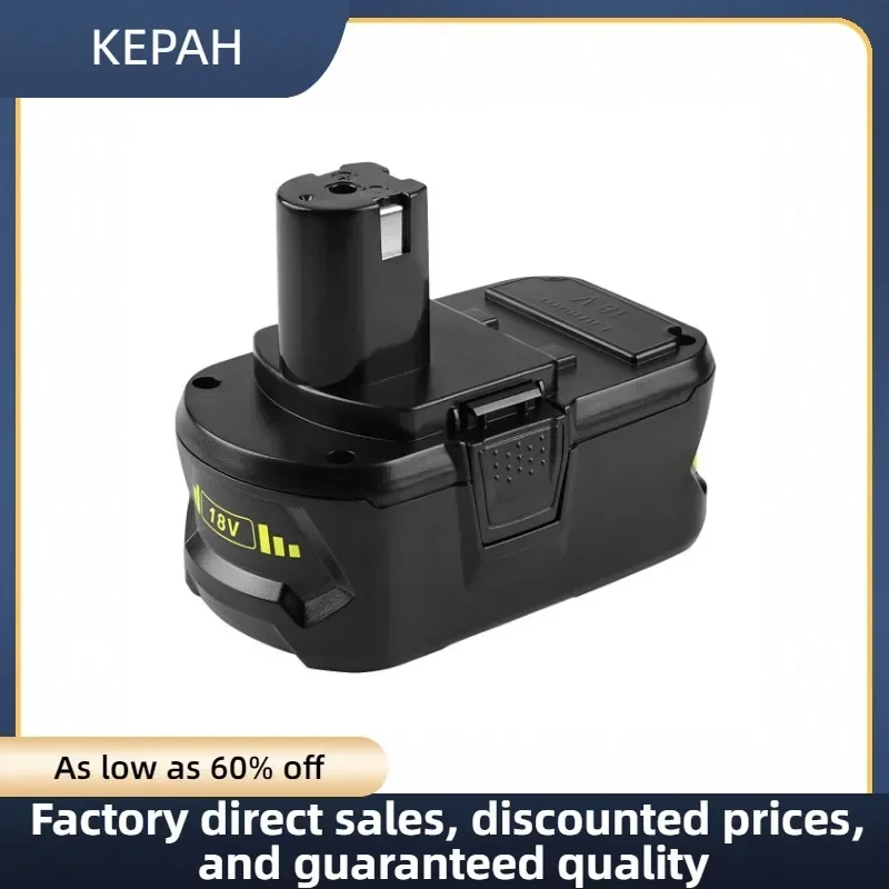 18V 12.8AH Li-ion Rechargeable Battery for Ryobi ONE+ cordless Power Tool BPL1820 P108 P109 P106 P105 P104 P103 RB18L50 RB18L40