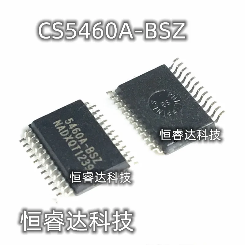 10pcs/lot CS5460A CS5460A-BSZ 5460A-BSZ Two-way power single-phase power chip SSOP-24