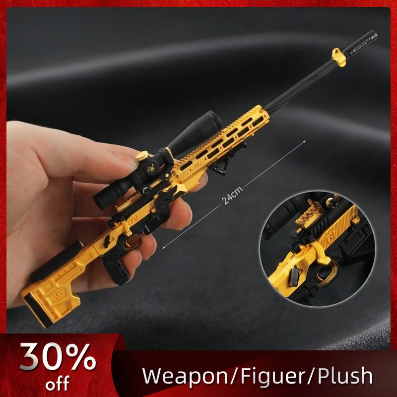 

24cm/60.96in Delta Action Toy Guns Game Peak Operation Peripherals Detachable Model Props Collectible Cosplay Display Boy Regalo