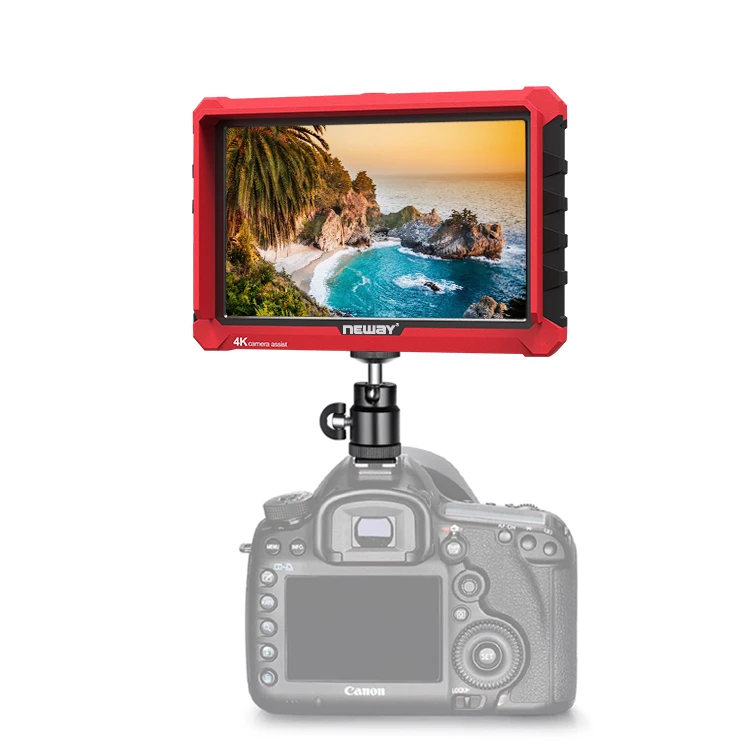 

7 Inch 4K FHD 1920x1200 DSLR 1080p Video IPS Field Broadcast Camera-top