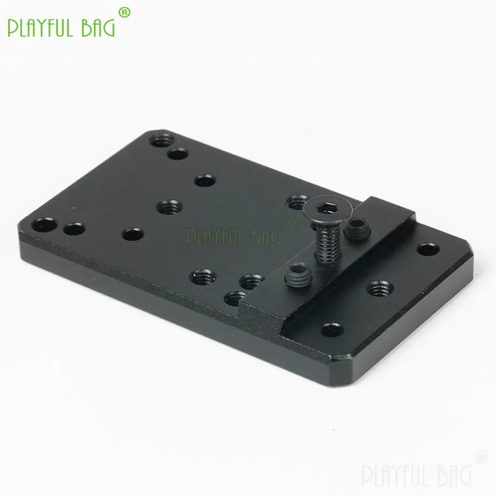 Outdoor Sports RMR Red Dot Adapter Plate | Universal Mounting Base for G17/G19 Toy Models Game Toy Gun Accessories QQ62 view 3