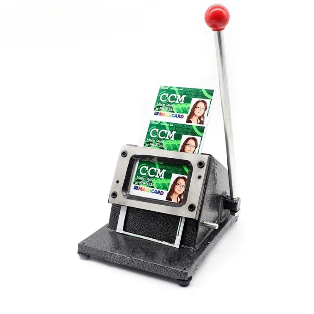 Right/ Round Corner Manual PVC Card Cutter Business Card Cutting Machine Paper Cutter Fillet Punching Machine