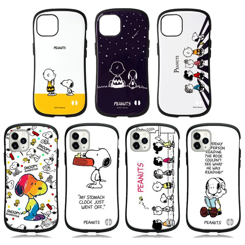 

Snoopyed Spike Small Waist Case for iPhone 15/14/13 Kawaii Shell Cartoon Soft Shell All-Inclusive Anti-Fall Tide Product