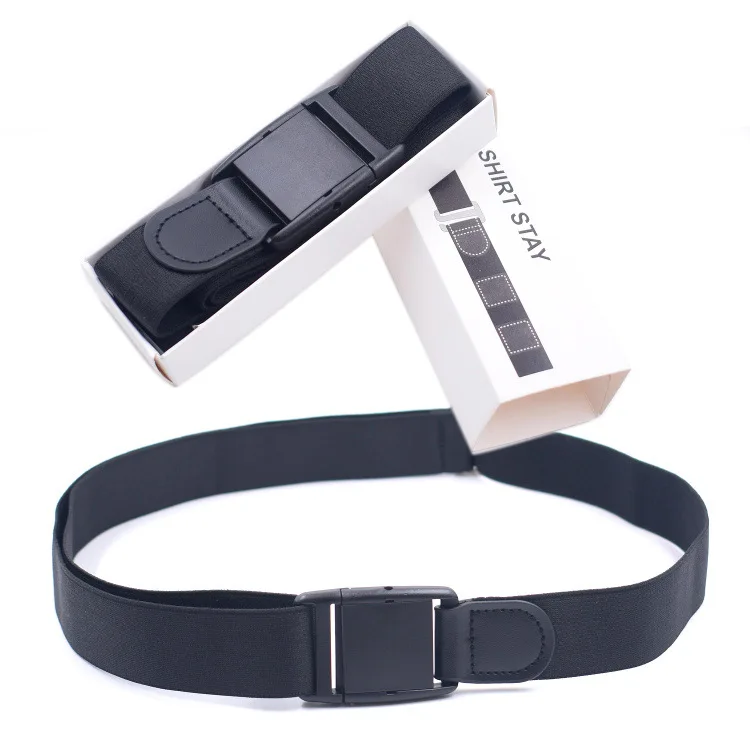 All New Shirt Stays Tuck Belt Universal Adjustable Elastic Shirt Holder Suspenders Garter for Men Suspensores Hombre