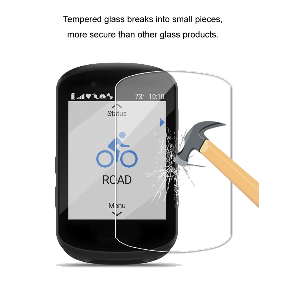 Cubierta protectora de pantalla de vidrio duro para Magene C506/SE Geiod CC600, accesorios de película protectora para ordenador GPS y bicicleta