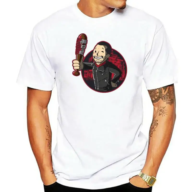 Nuclear Negan T-Shirt - Inspired By Walking Dead Tv Show Zombie Walkers Pip 2023 New Fashion Low Price Round Neck Men Tees