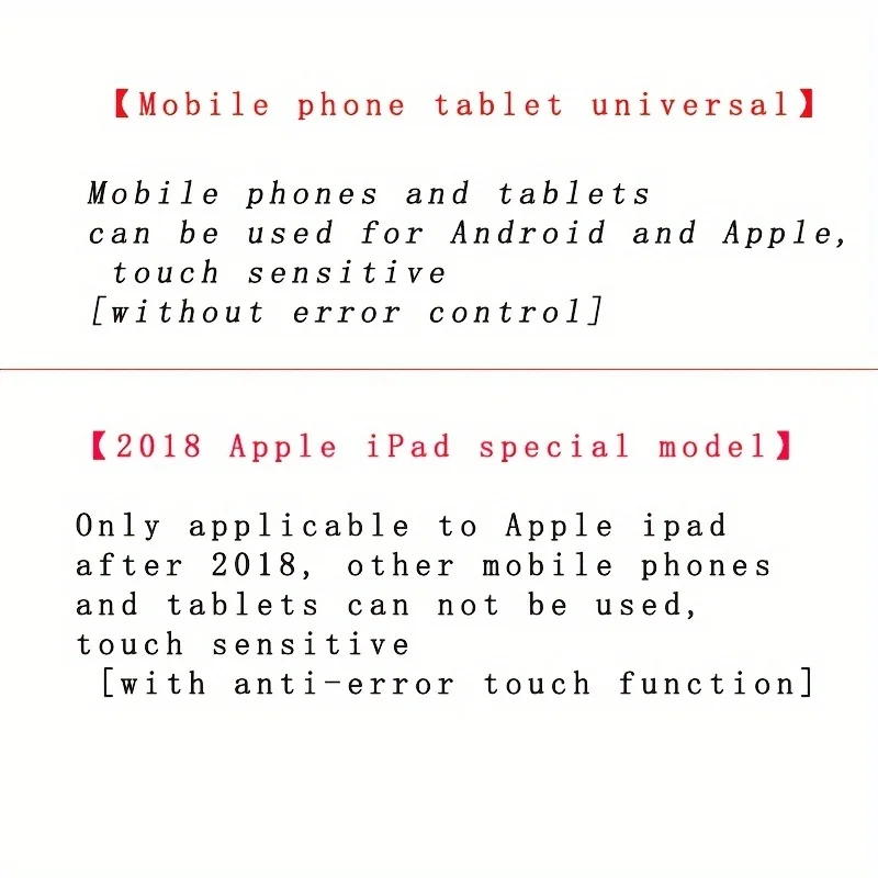 Universal Stylus Pen For Android IOS Windows Capacitive Screen Touch Pen For iPad Apple Pencil For Huawei Xiaomi Tablet Pen