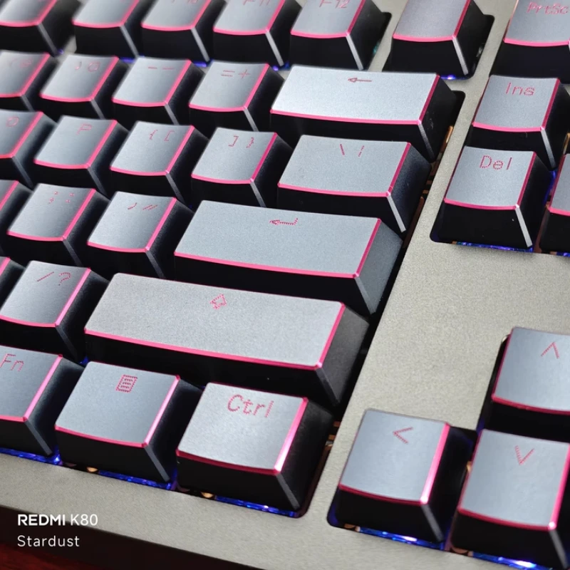 Aluminum Alloy Keycap Set CNC XDA Profile MX Custom Metal Keycaps for Mechanical Keyboard Gaming Accessories for Wooting Mad60