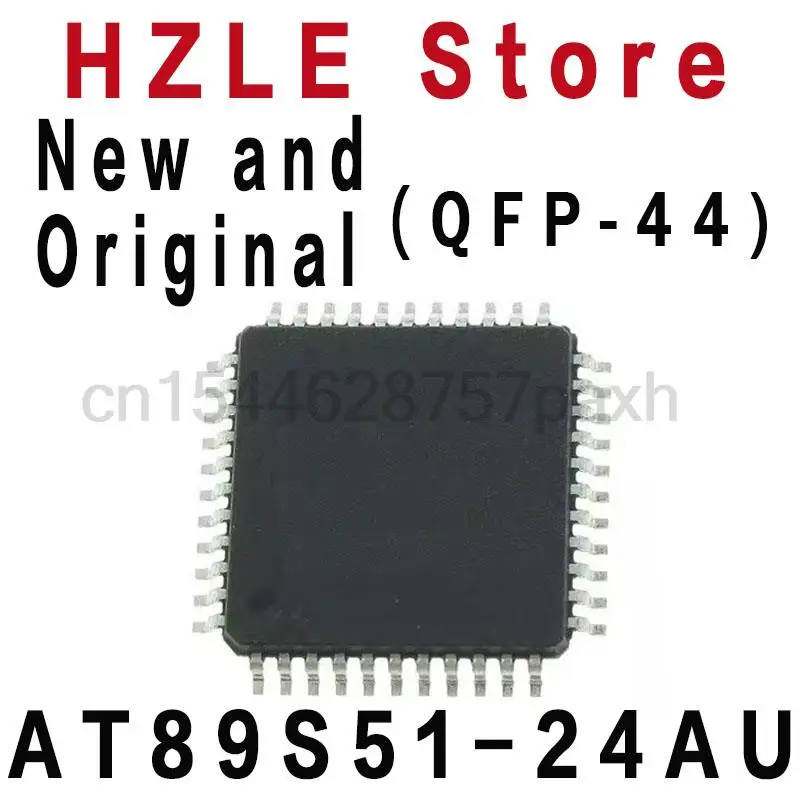 오리지널 AT89S52-24AU AT89S51 24AU AT89S52 24AU QFP-44 로니 IC AT89S51-24AU, 5 개