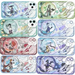 Genshin Impact Wanderer Xiao Ayato Case for Samusng Galaxy A55 A54 A35 A23 A24 A34 S24 Ultra S22 S23 Plus S20 S21 FE A52 A53 5G