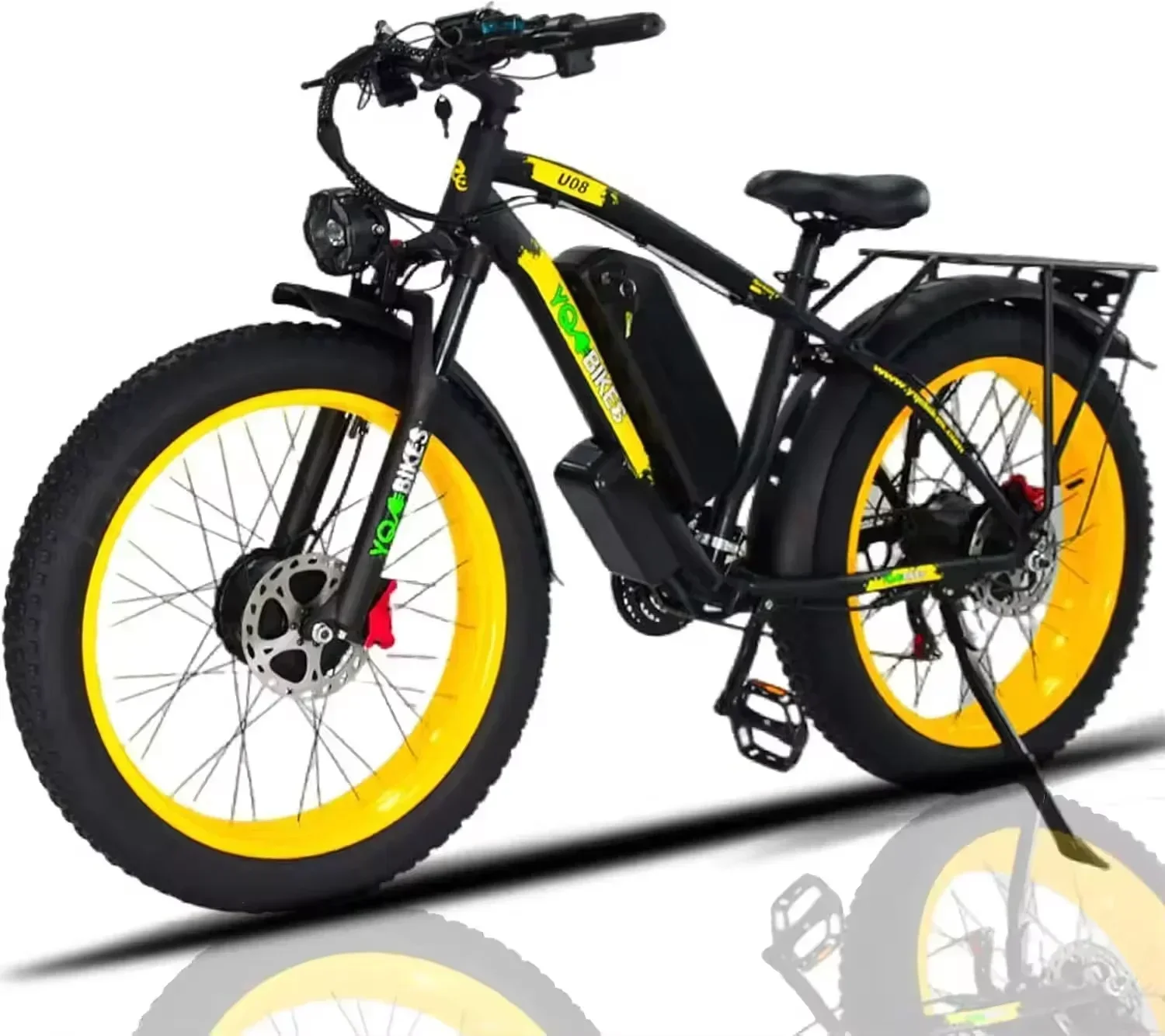 3000W Electric Bike Dual Motor ebike 35-37Mph High Speed Electric Mountain Bike  Electric Motorcycle Hydraulic Brake MTB