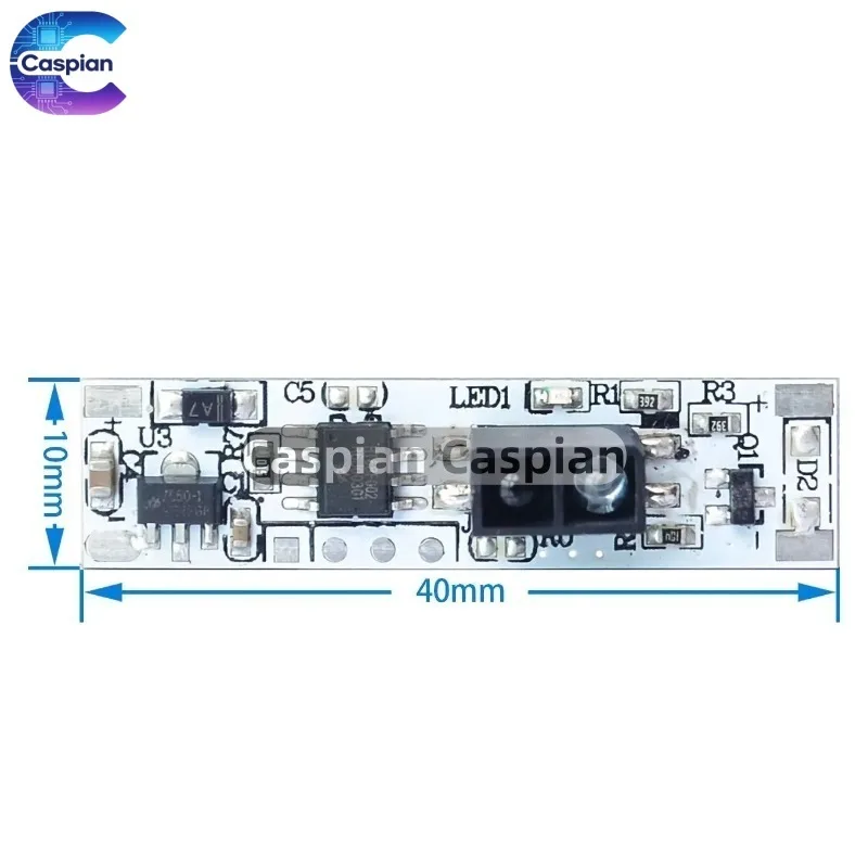 Short Distance Scan Sensor Sweep Hand Sensor Switch Module 36W 3A Constant Voltage for Auto Smart Home Compatible XK-GK-4010A