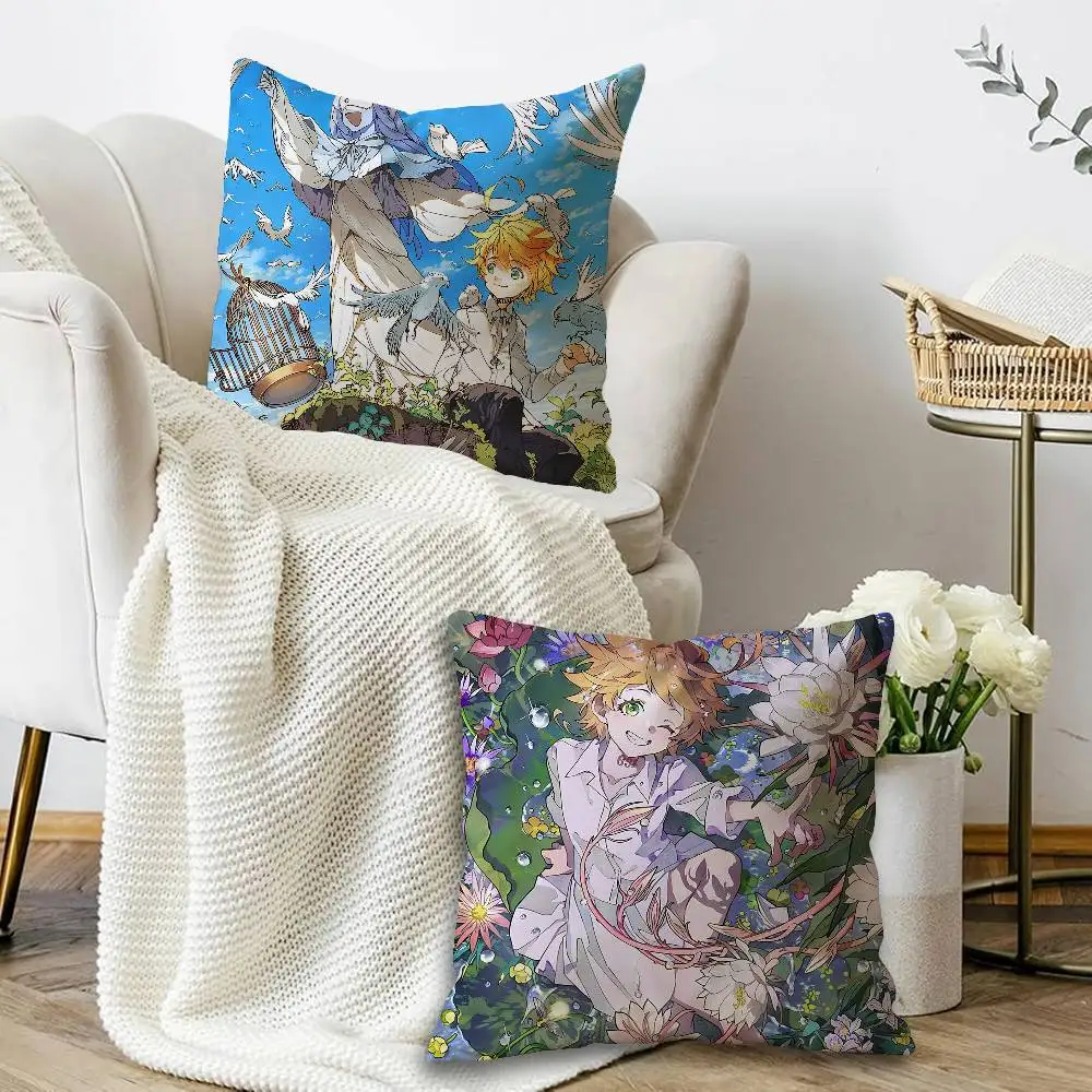 T-The Promised Neverland Maple Design Cushion Cover Happy Autumn Harvest decor Holiday Decorati Pillow Cover