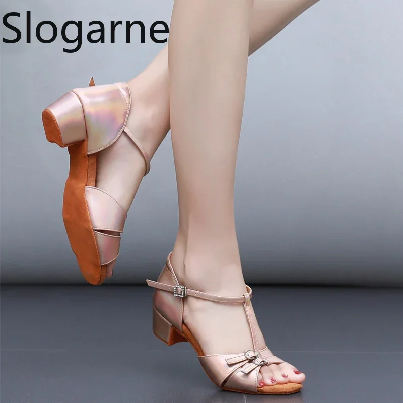 レディース-35cmヒール-ラテンダンスシューズ-女の子用-ダンスシューズ-学生用-ステージ衣装-ファッションショー用-ジャズ、ワルツ、タンゴ、ボールルームダンスシューズ